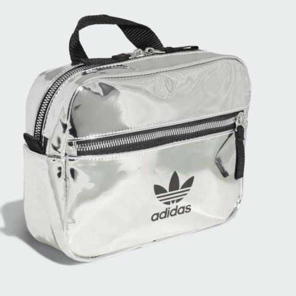 adidas Handbags - Adidas Mini Metallic Airline Backpack NEW